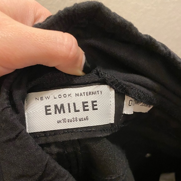 Black Maternity Pants - Picture 2 of 2